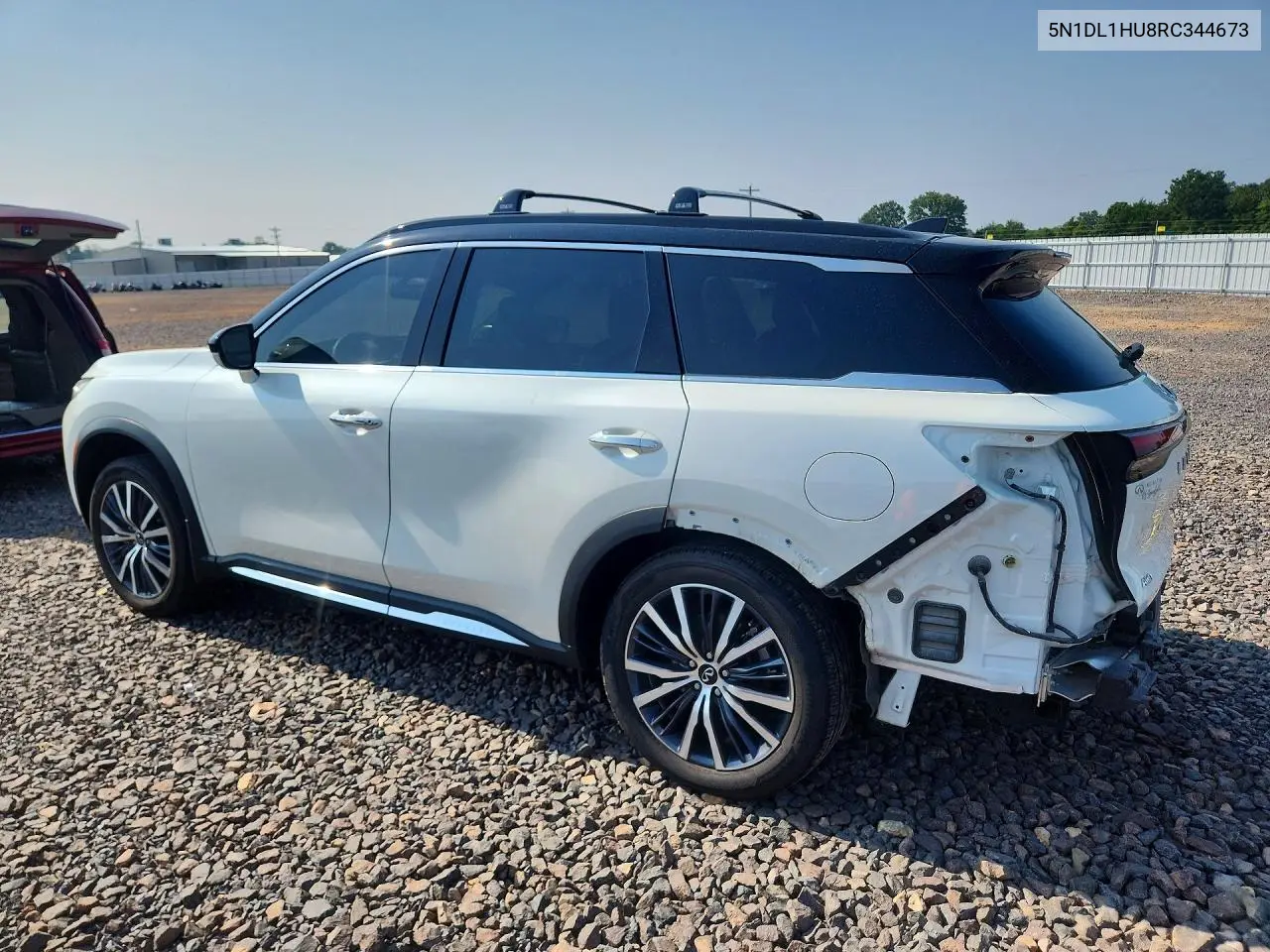 2024 Infiniti Qx60 Autograph VIN: 5N1DL1HU8RC344673 Lot: 60885206