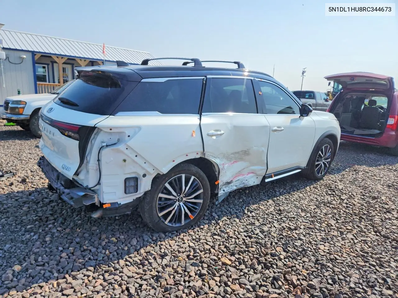 2024 Infiniti Qx60 Autograph VIN: 5N1DL1HU8RC344673 Lot: 60885206