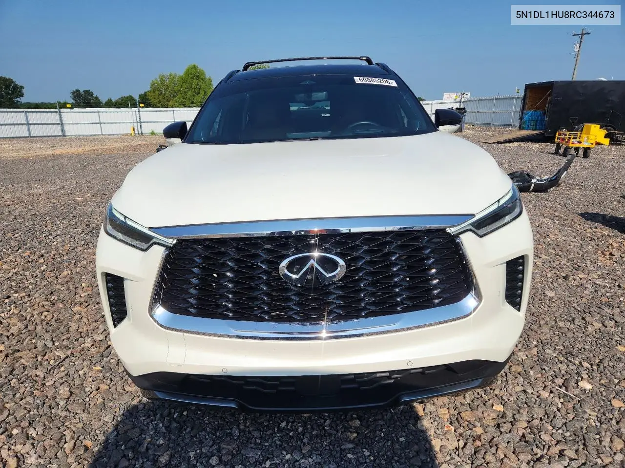 2024 Infiniti Qx60 Autograph VIN: 5N1DL1HU8RC344673 Lot: 60885206