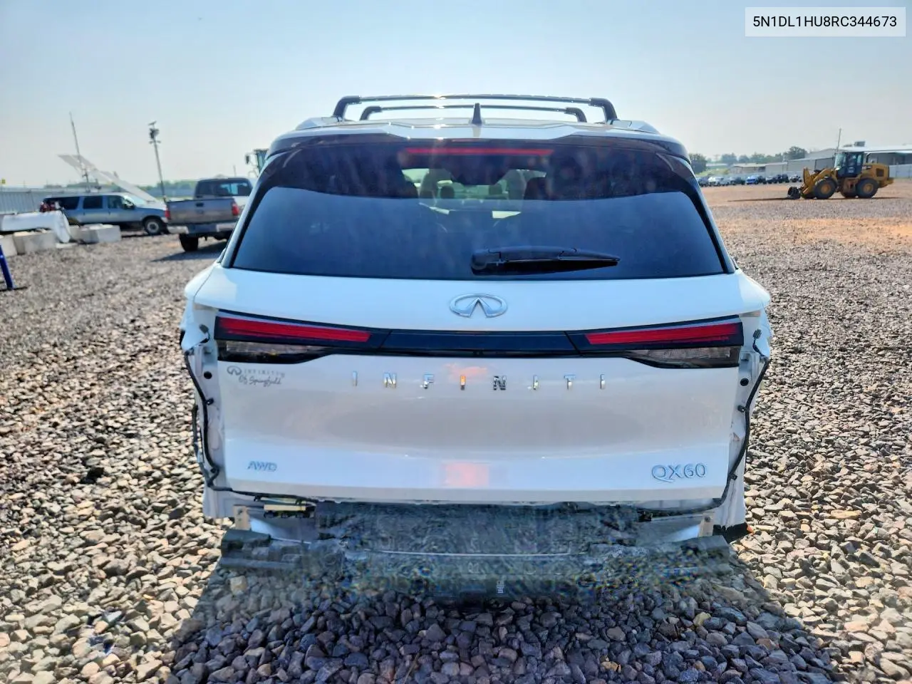 2024 Infiniti Qx60 Autograph VIN: 5N1DL1HU8RC344673 Lot: 60885206