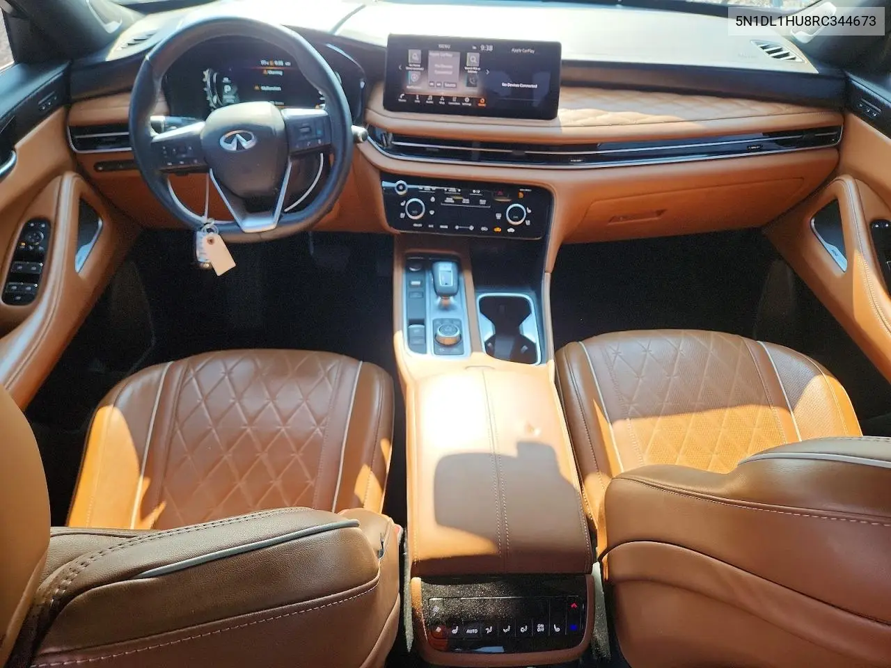 2024 Infiniti Qx60 Autograph VIN: 5N1DL1HU8RC344673 Lot: 60885206