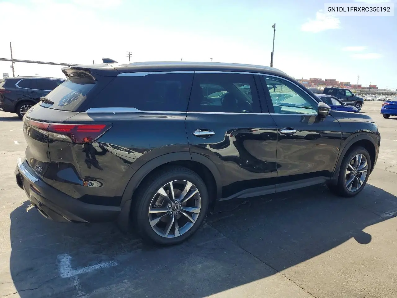 2024 Infiniti Qx60 Luxe VIN: 5N1DL1FRXRC356192 Lot: 61978696