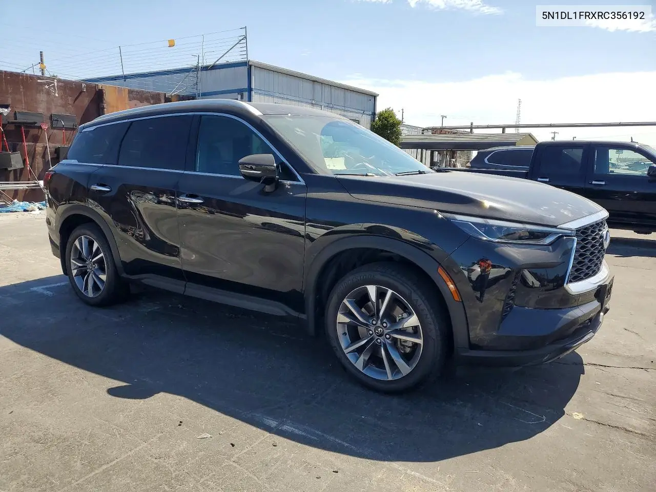 2024 Infiniti Qx60 Luxe VIN: 5N1DL1FRXRC356192 Lot: 61978696