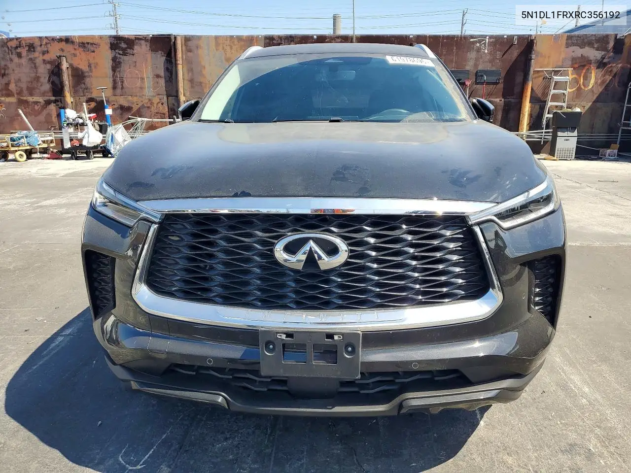 2024 Infiniti Qx60 Luxe VIN: 5N1DL1FRXRC356192 Lot: 61978696