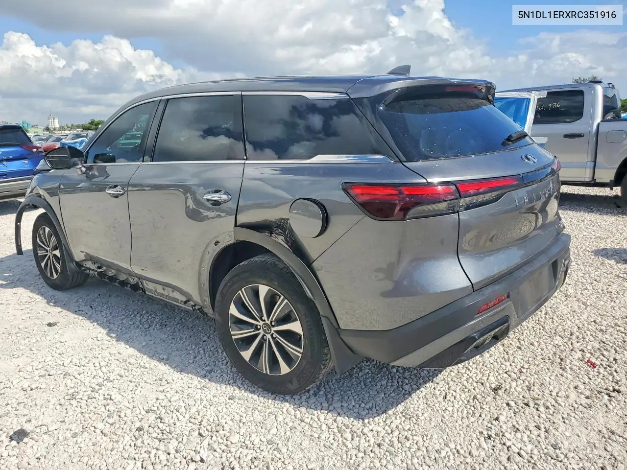 2024 Infiniti Qx60 Pure VIN: 5N1DL1ERXRC351916 Lot: 62279396