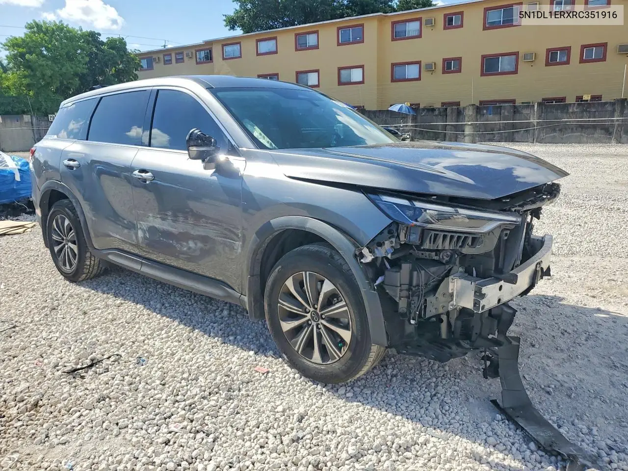 2024 Infiniti Qx60 Pure VIN: 5N1DL1ERXRC351916 Lot: 62279396