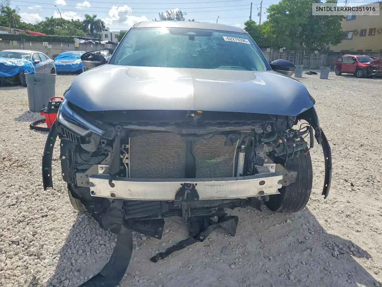 2024 Infiniti Qx60 Pure VIN: 5N1DL1ERXRC351916 Lot: 62279396