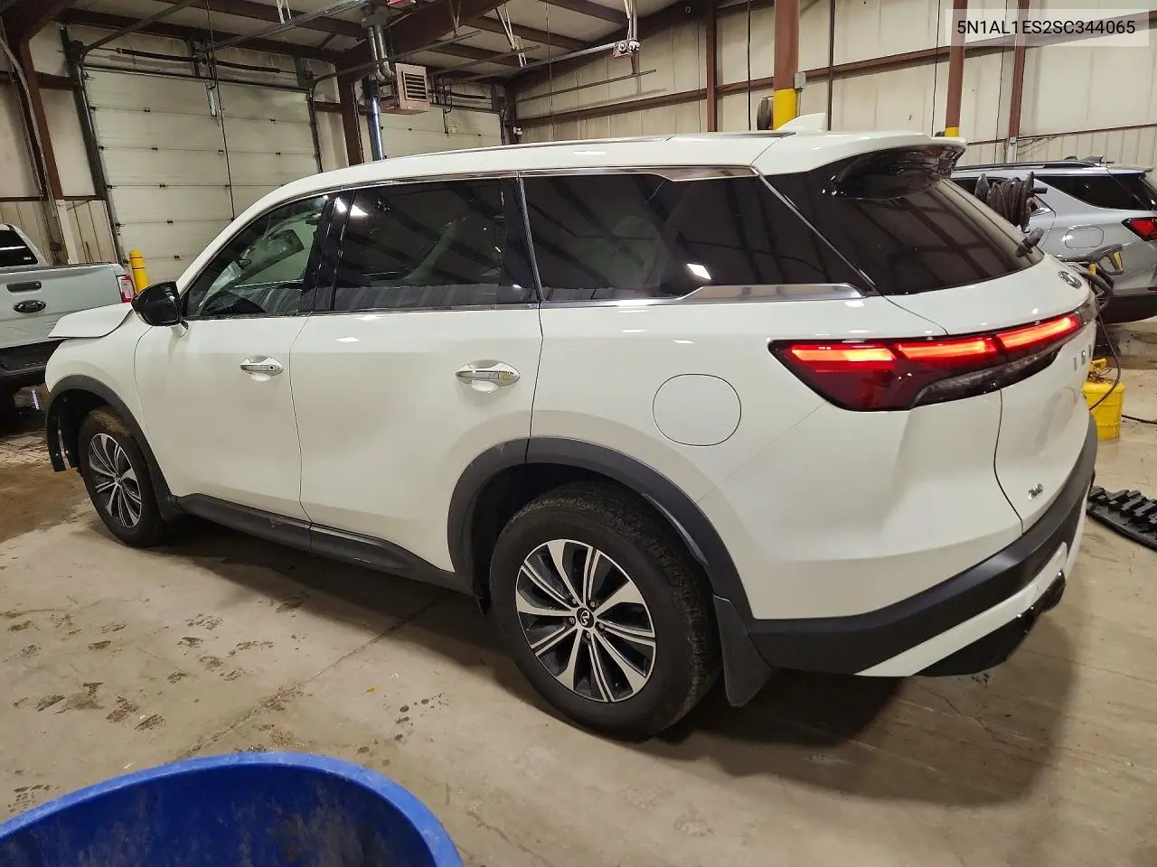 2025 Infiniti Qx60 Pure VIN: 5N1AL1ES2SC344065 Lot: 60490166