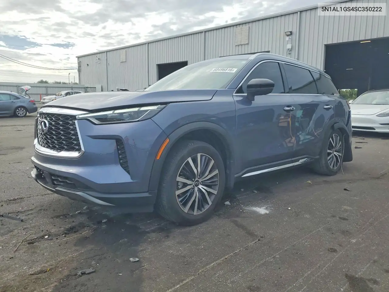 2025 Infiniti Qx60 Sensory VIN: 5N1AL1GS4SC350222 Lot: 60496816