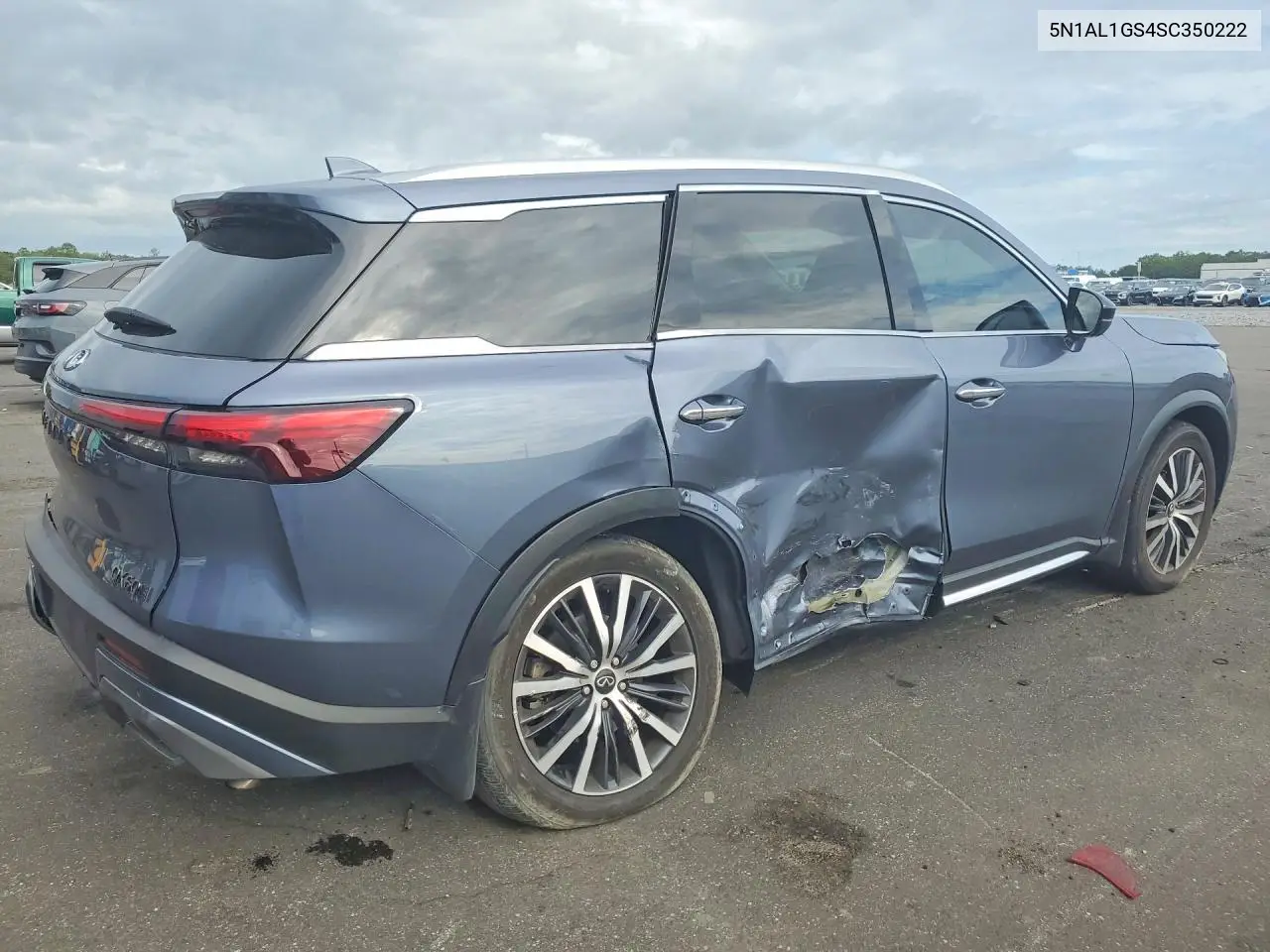 2025 Infiniti Qx60 Sensory VIN: 5N1AL1GS4SC350222 Lot: 60496816