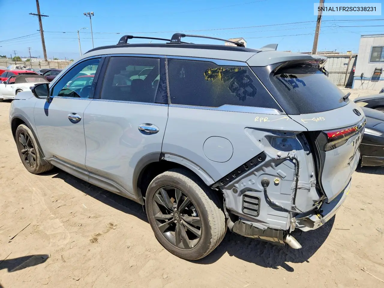 2025 Infiniti Qx60 VIN: 5N1AL1FR2SC338231 Lot: 62091866