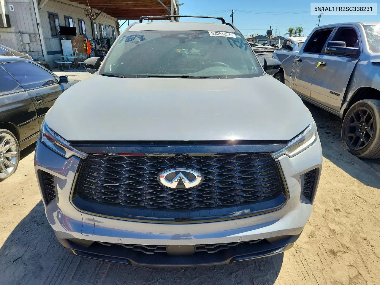 2025 Infiniti Qx60 VIN: 5N1AL1FR2SC338231 Lot: 62091866