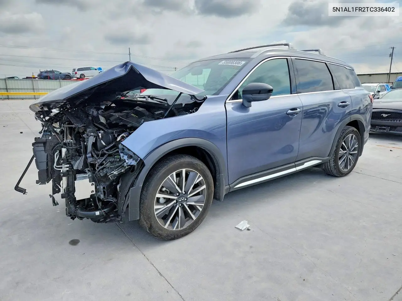 2026 Infiniti Qx60 Luxe VIN: 5N1AL1FR2TC336402 Lot: 55808306