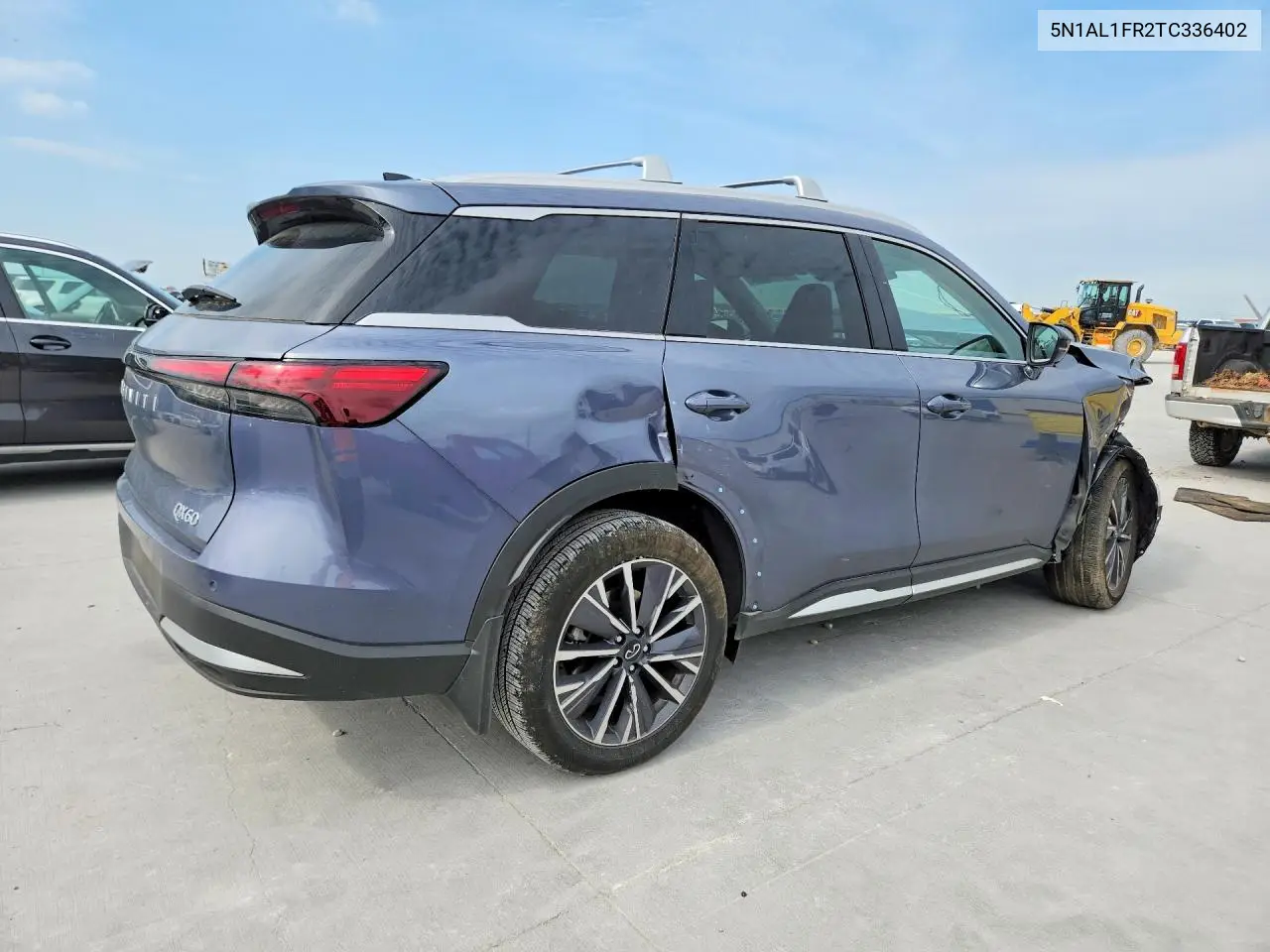 2026 Infiniti Qx60 Luxe VIN: 5N1AL1FR2TC336402 Lot: 55808306