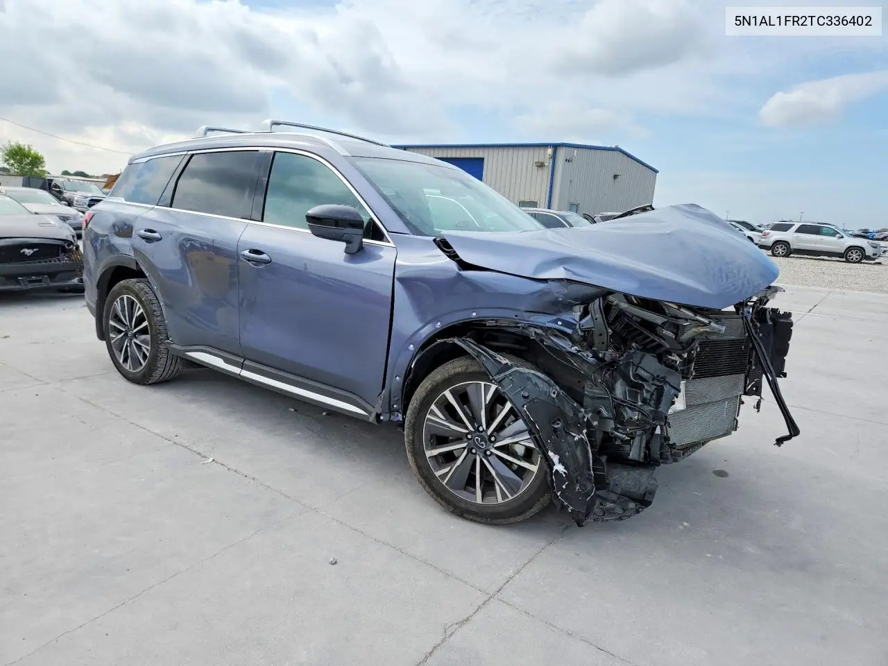 2026 Infiniti Qx60 Luxe VIN: 5N1AL1FR2TC336402 Lot: 55808306