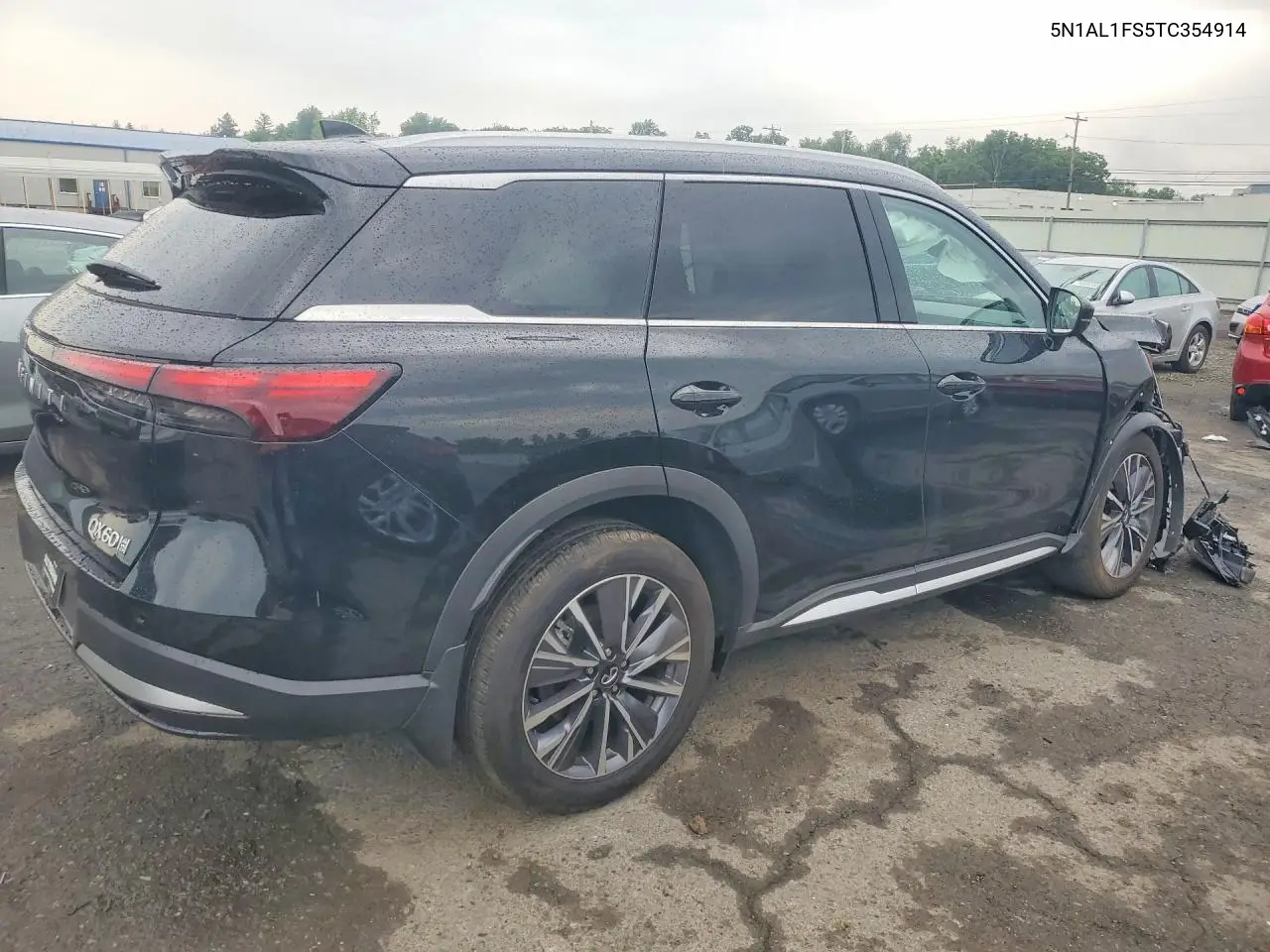 2026 Infiniti Qx60 Luxe VIN: 5N1AL1FS5TC354914 Lot: 57508386