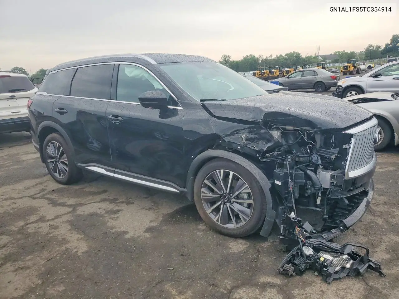 2026 Infiniti Qx60 Luxe VIN: 5N1AL1FS5TC354914 Lot: 57508386