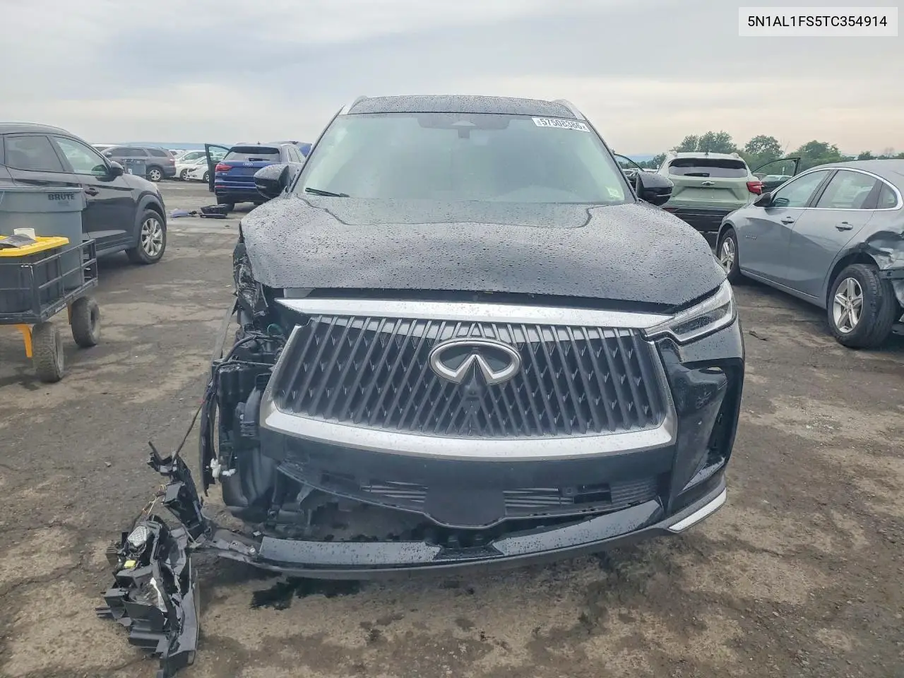 2026 Infiniti Qx60 Luxe VIN: 5N1AL1FS5TC354914 Lot: 57508386