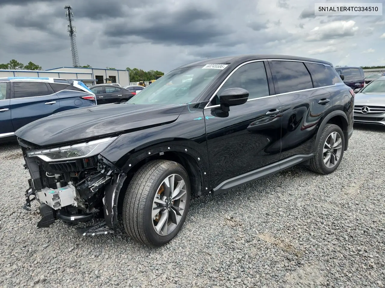 2026 Infiniti Qx60 Pure VIN: 5N1AL1ER4TC334510 Lot: 60245586