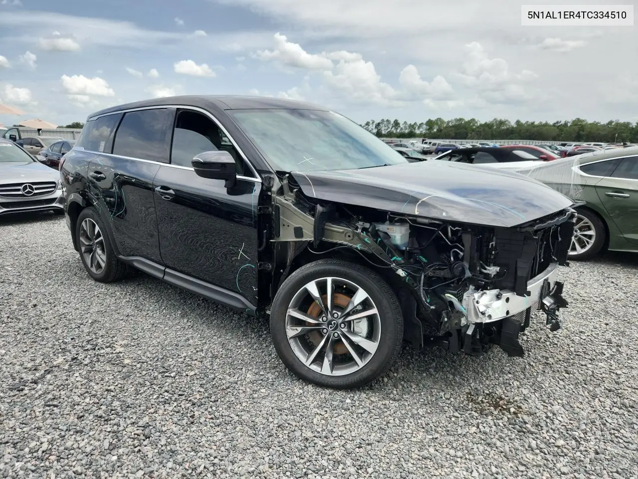 2026 Infiniti Qx60 Pure VIN: 5N1AL1ER4TC334510 Lot: 60245586
