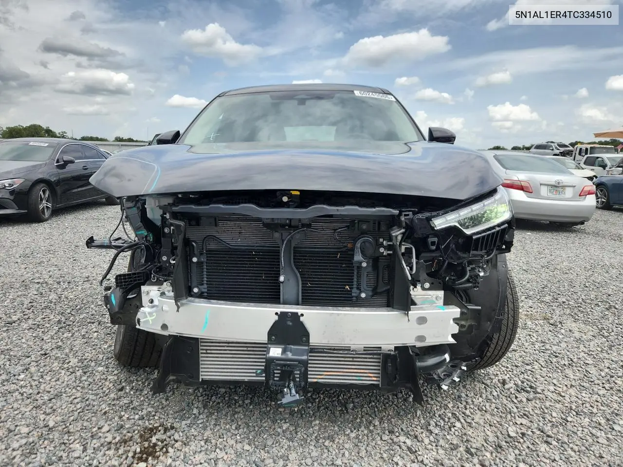 2026 Infiniti Qx60 Pure VIN: 5N1AL1ER4TC334510 Lot: 60245586