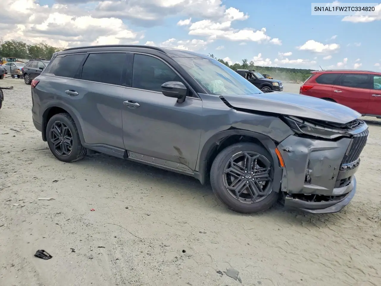 2026 Infiniti Qx60 Sport VIN: 5N1AL1FW2TC334820 Lot: 60327626
