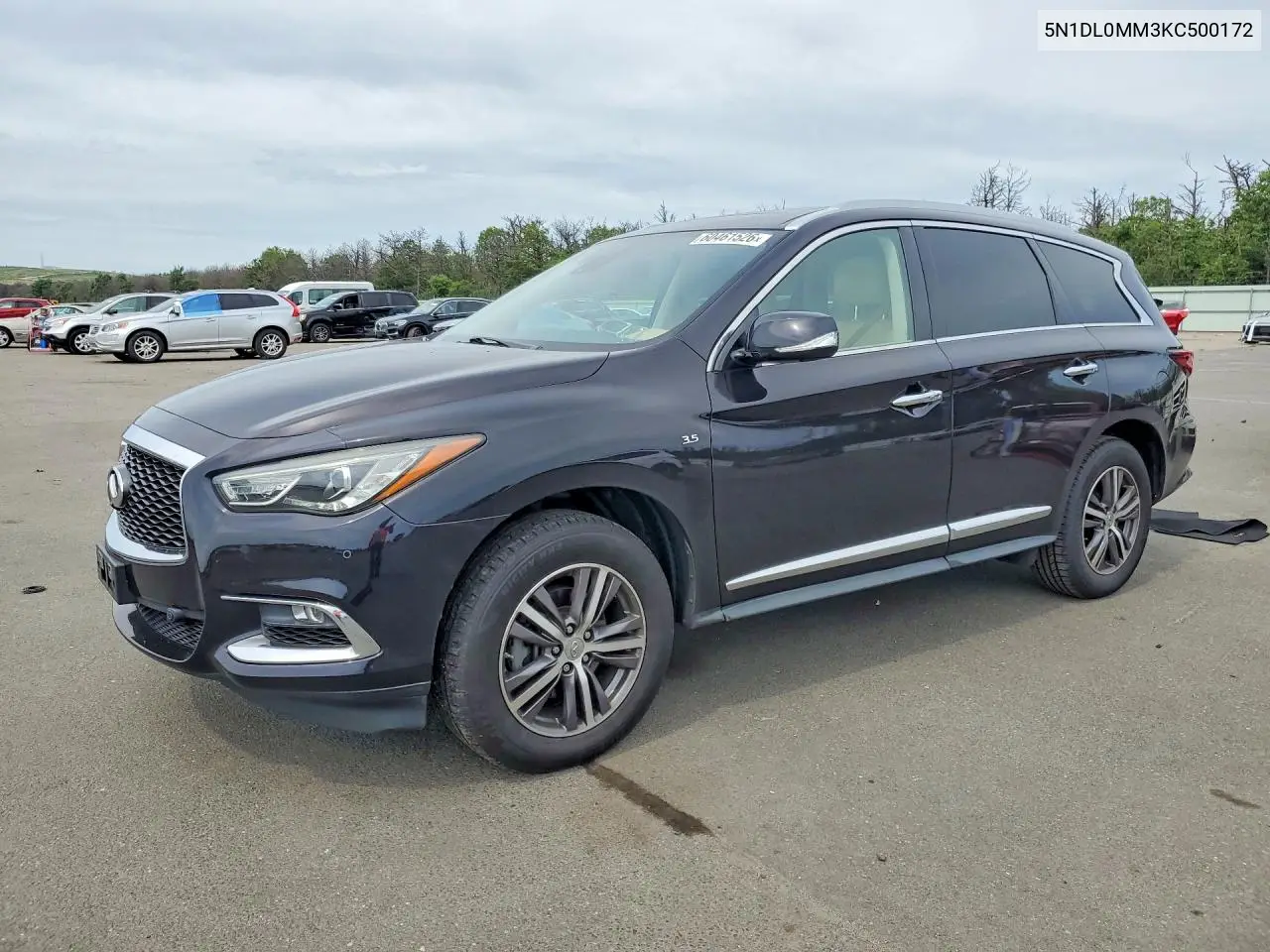 2026 Infiniti Qx60 Luxe VIN: 5N1DL0MM3KC500172 Lot: 60461526