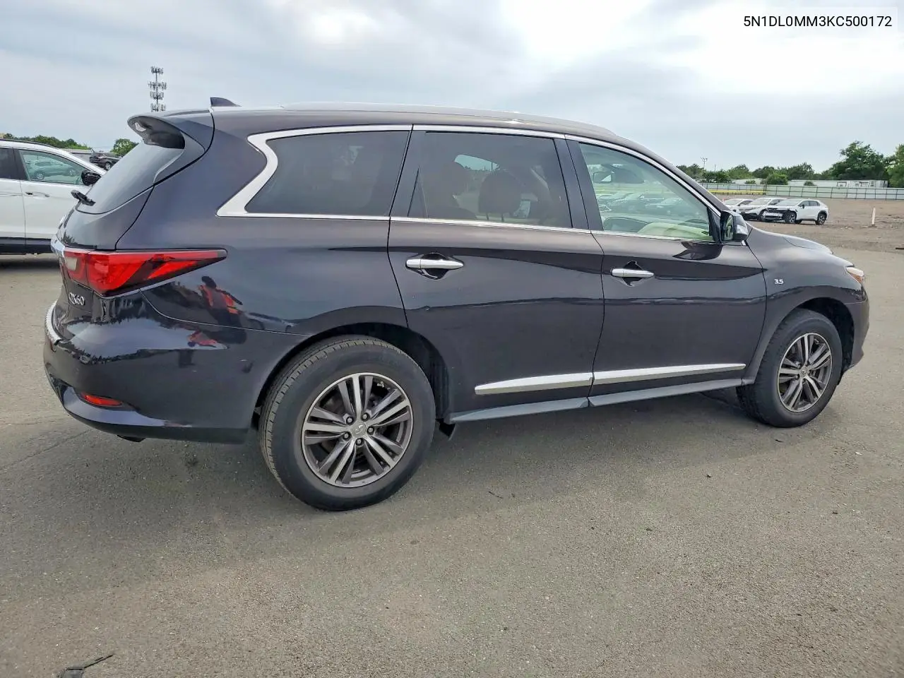 2026 Infiniti Qx60 Luxe VIN: 5N1DL0MM3KC500172 Lot: 60461526