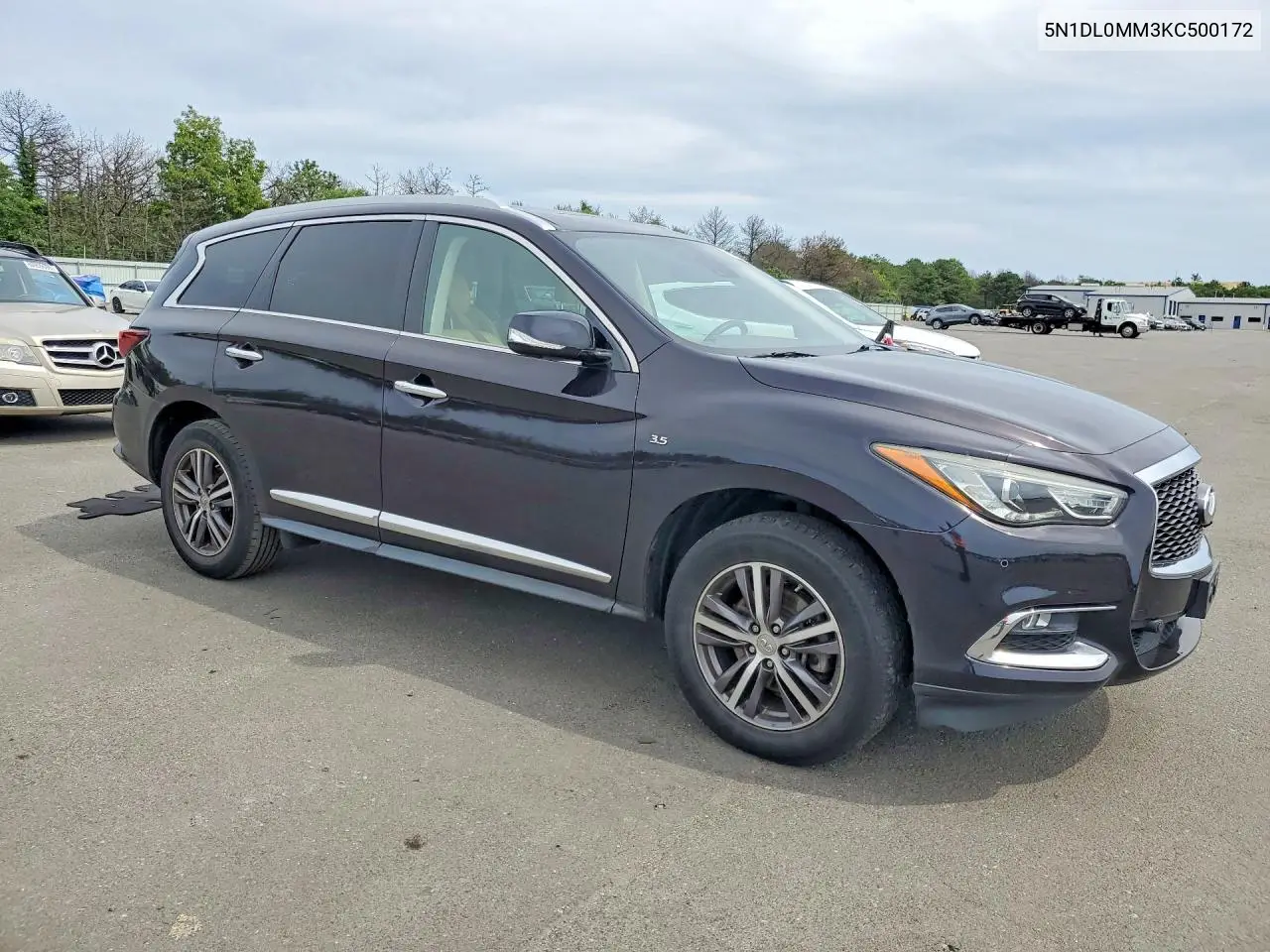 2026 Infiniti Qx60 Luxe VIN: 5N1DL0MM3KC500172 Lot: 60461526