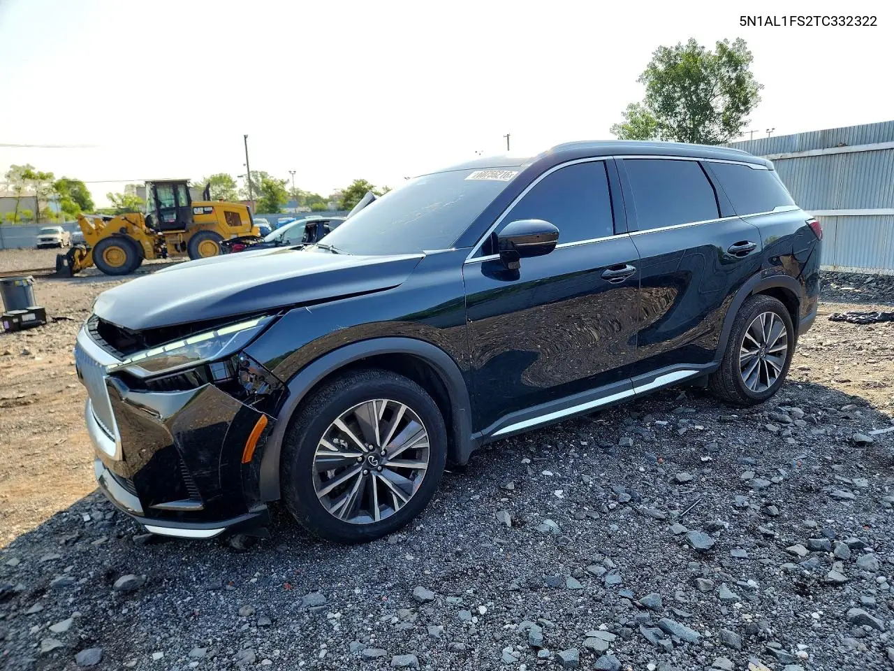 2026 Infiniti Qx60 Luxe VIN: 5N1AL1FS2TC332322 Lot: 60756216