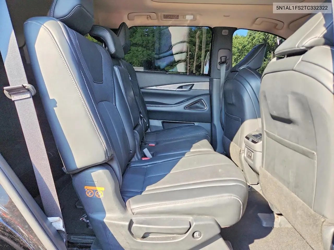 2026 Infiniti Qx60 Luxe VIN: 5N1AL1FS2TC332322 Lot: 60756216