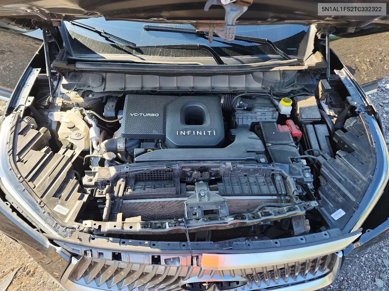 2026 Infiniti Qx60 Luxe VIN: 5N1AL1FS2TC332322 Lot: 60756216