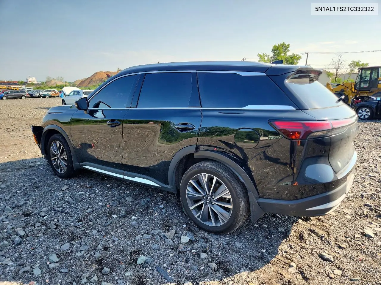 2026 Infiniti Qx60 Luxe VIN: 5N1AL1FS2TC332322 Lot: 60756216