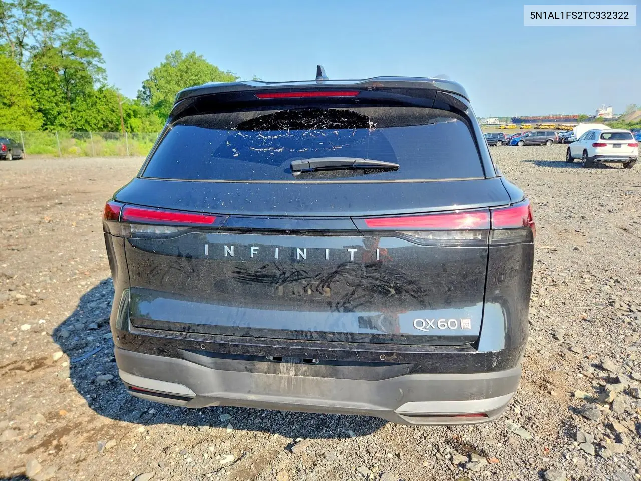 2026 Infiniti Qx60 Luxe VIN: 5N1AL1FS2TC332322 Lot: 60756216