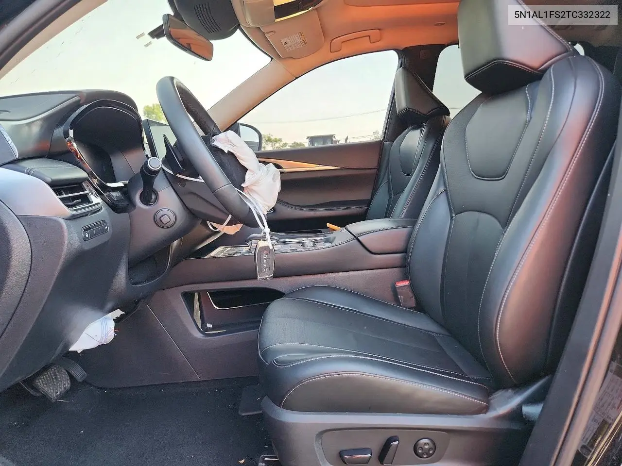 2026 Infiniti Qx60 Luxe VIN: 5N1AL1FS2TC332322 Lot: 60756216