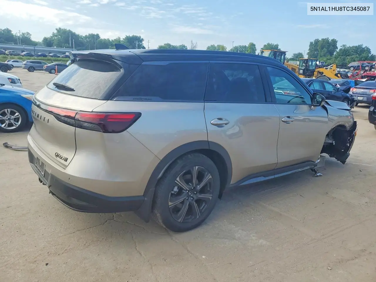 2026 Infiniti Qx60 Autograph VIN: 5N1AL1HU8TC345087 Lot: 61206086