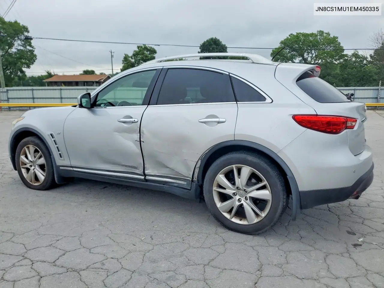2014 Infiniti Qx70 Base VIN: JN8CS1MU1EM450335 Lot: 55309136