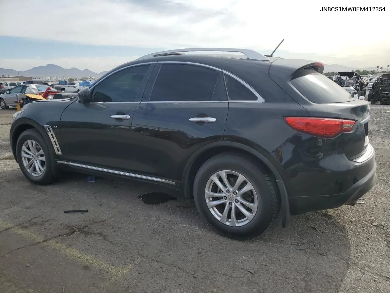 2014 Infiniti Qx70 VIN: JN8CS1MW0EM412354 Lot: 57900776