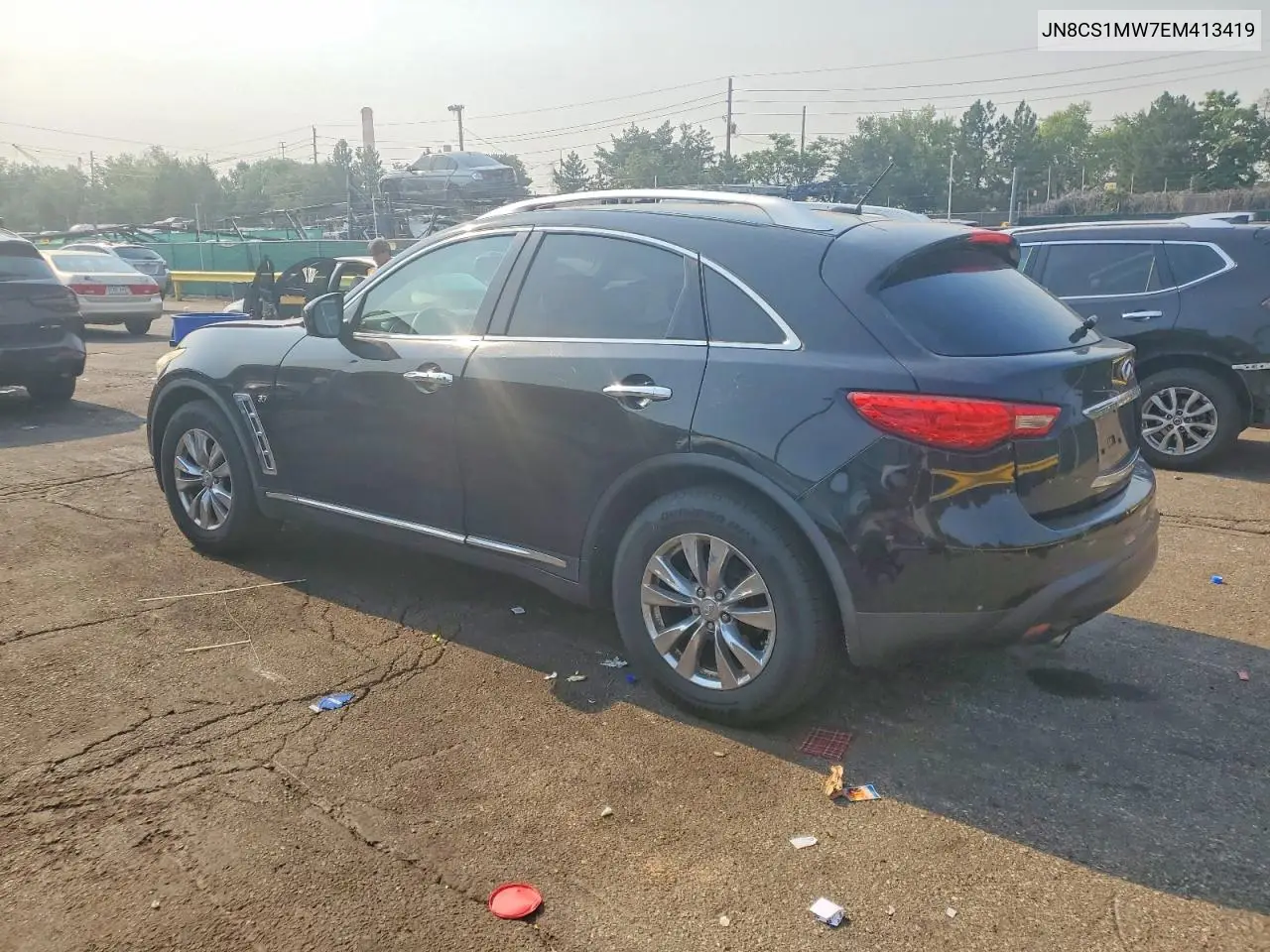 2014 Infiniti Qx70 Base VIN: JN8CS1MW7EM413419 Lot: 59619156