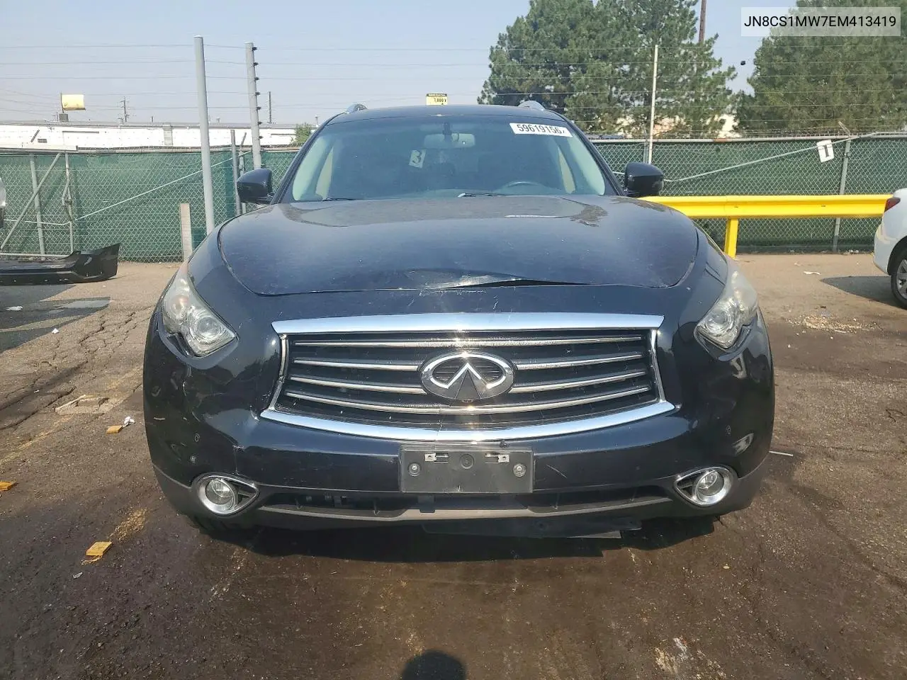 2014 Infiniti Qx70 Base VIN: JN8CS1MW7EM413419 Lot: 59619156