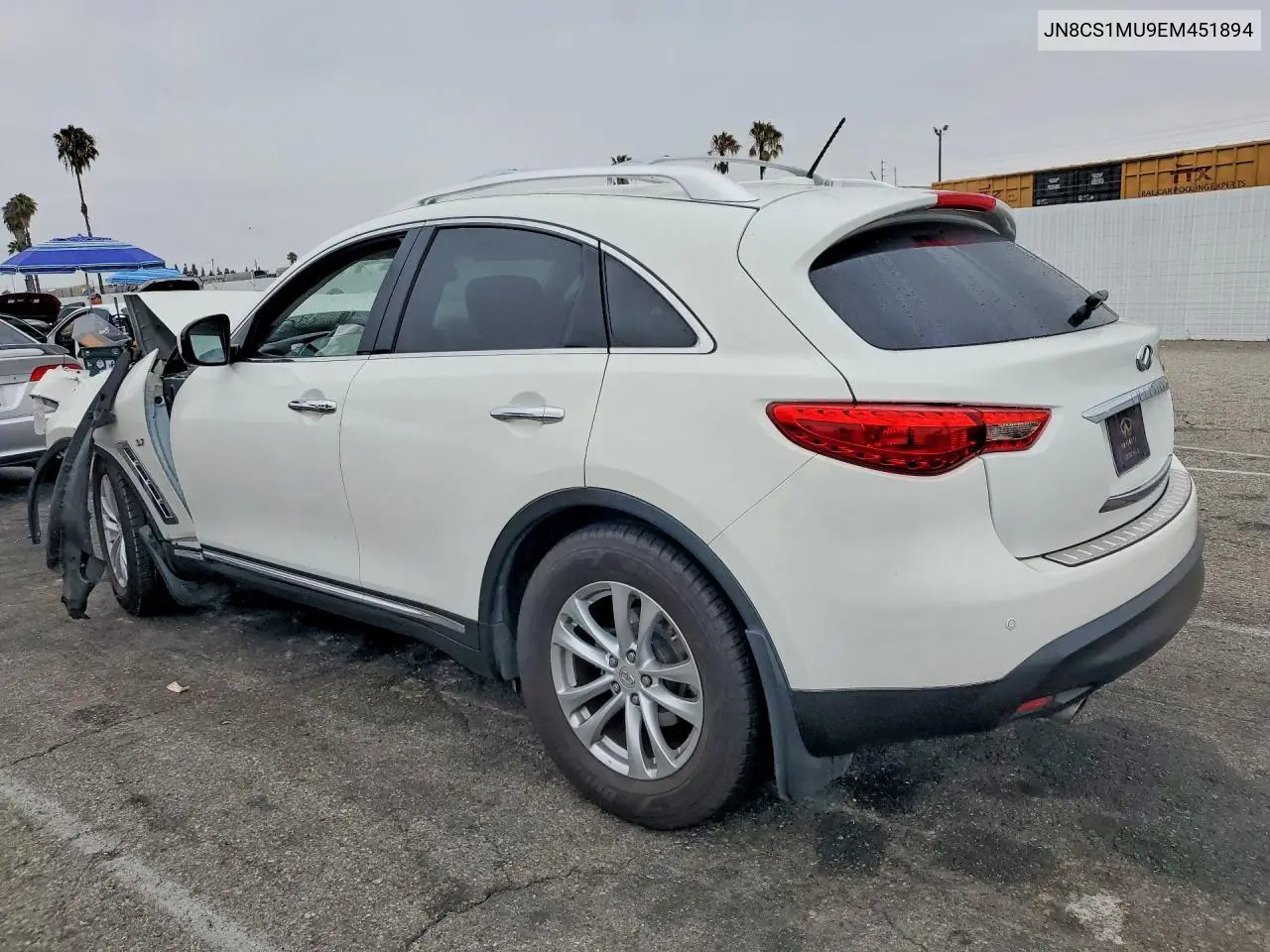 2014 Infiniti Qx70 Base VIN: JN8CS1MU9EM451894 Lot: 59712976