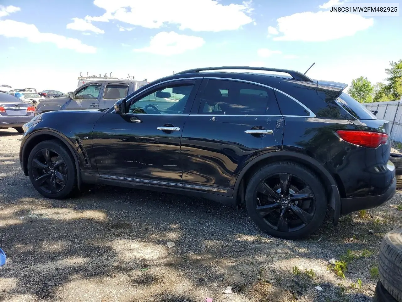 2015 Infiniti Qx70 Base VIN: JN8CS1MW2FM482925 Lot: 55691146