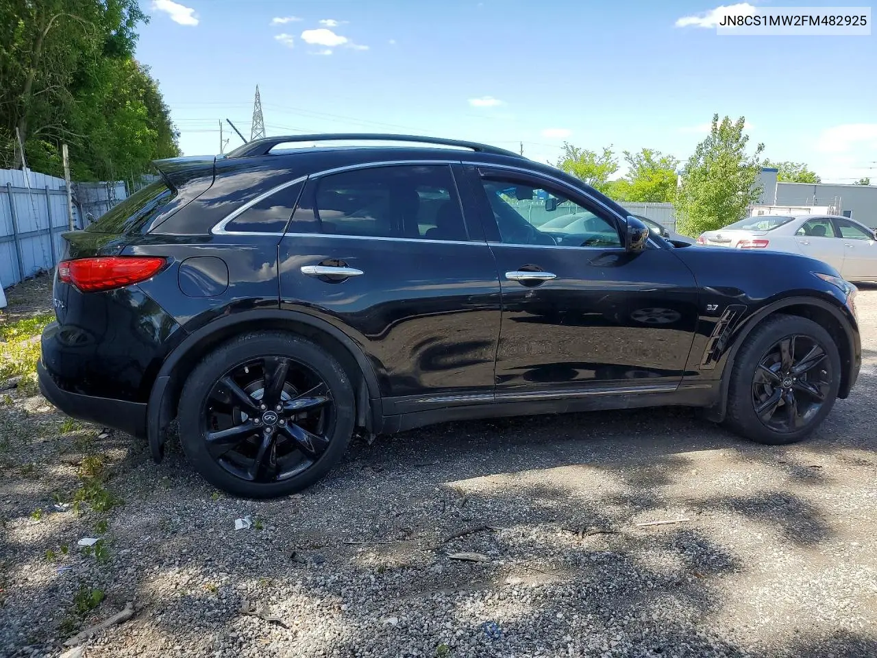 2015 Infiniti Qx70 Base VIN: JN8CS1MW2FM482925 Lot: 55691146