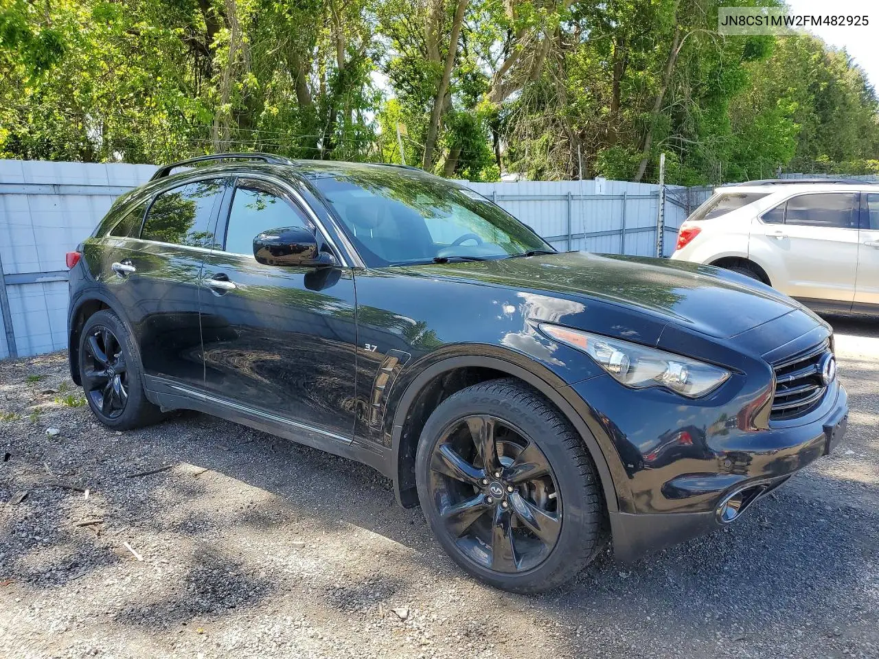 2015 Infiniti Qx70 Base VIN: JN8CS1MW2FM482925 Lot: 55691146