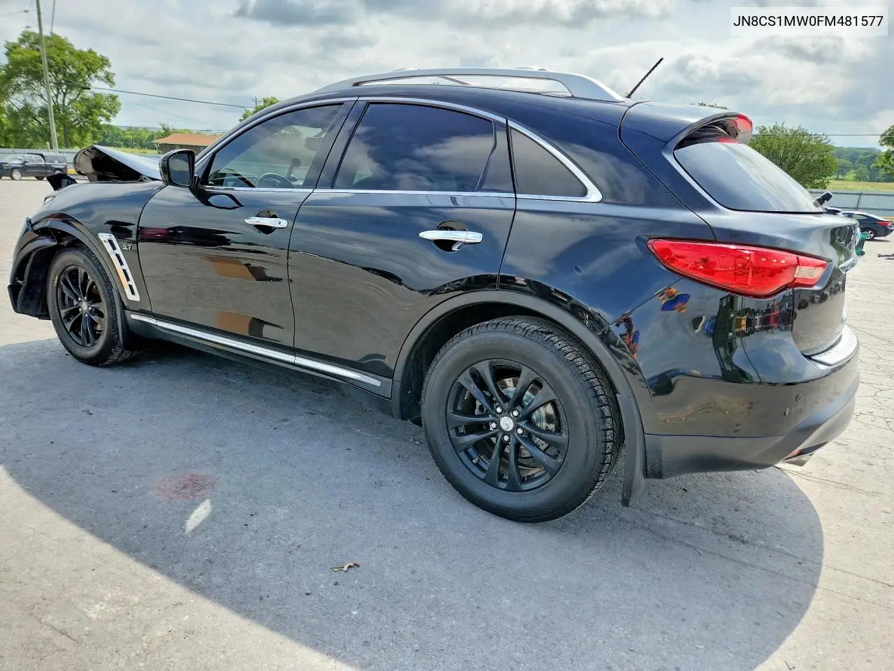2015 Infiniti Qx70 Base VIN: JN8CS1MW0FM481577 Lot: 61812386