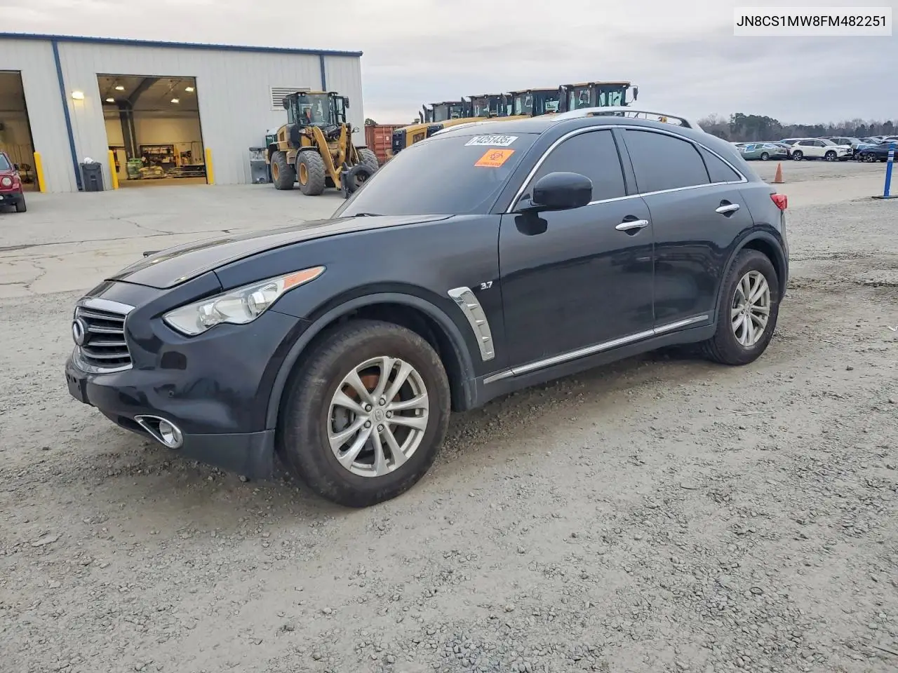 2015 Infiniti Qx70 VIN: JN8CS1MW8FM482251 Lot: 74251435