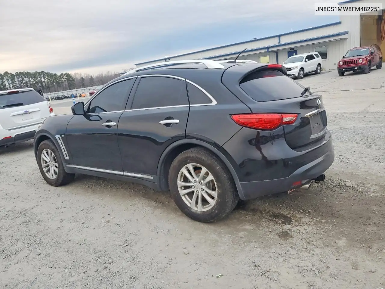 2015 Infiniti Qx70 VIN: JN8CS1MW8FM482251 Lot: 74251435