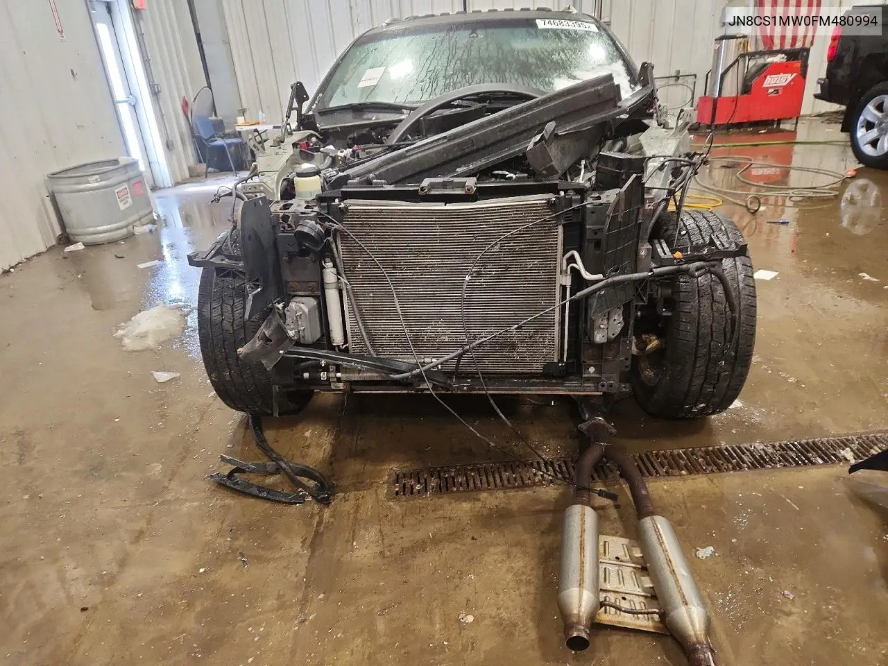 2015 Infiniti Qx70 Base VIN: JN8CS1MW0FM480994 Lot: 74683395