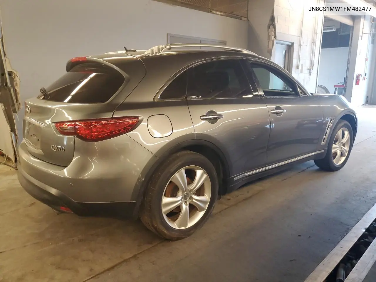 2015 Infiniti Qx70 VIN: JN8CS1MW1FM482477 Lot: 81468895