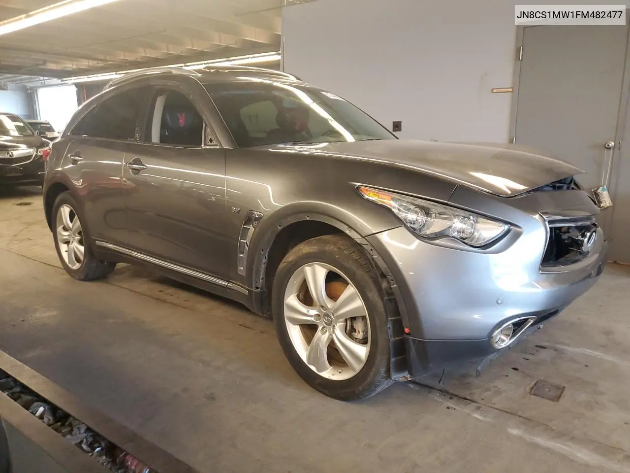 2015 Infiniti Qx70 VIN: JN8CS1MW1FM482477 Lot: 81468895
